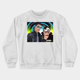 Dr. Frankenstein and His Monster Crewneck Sweatshirt